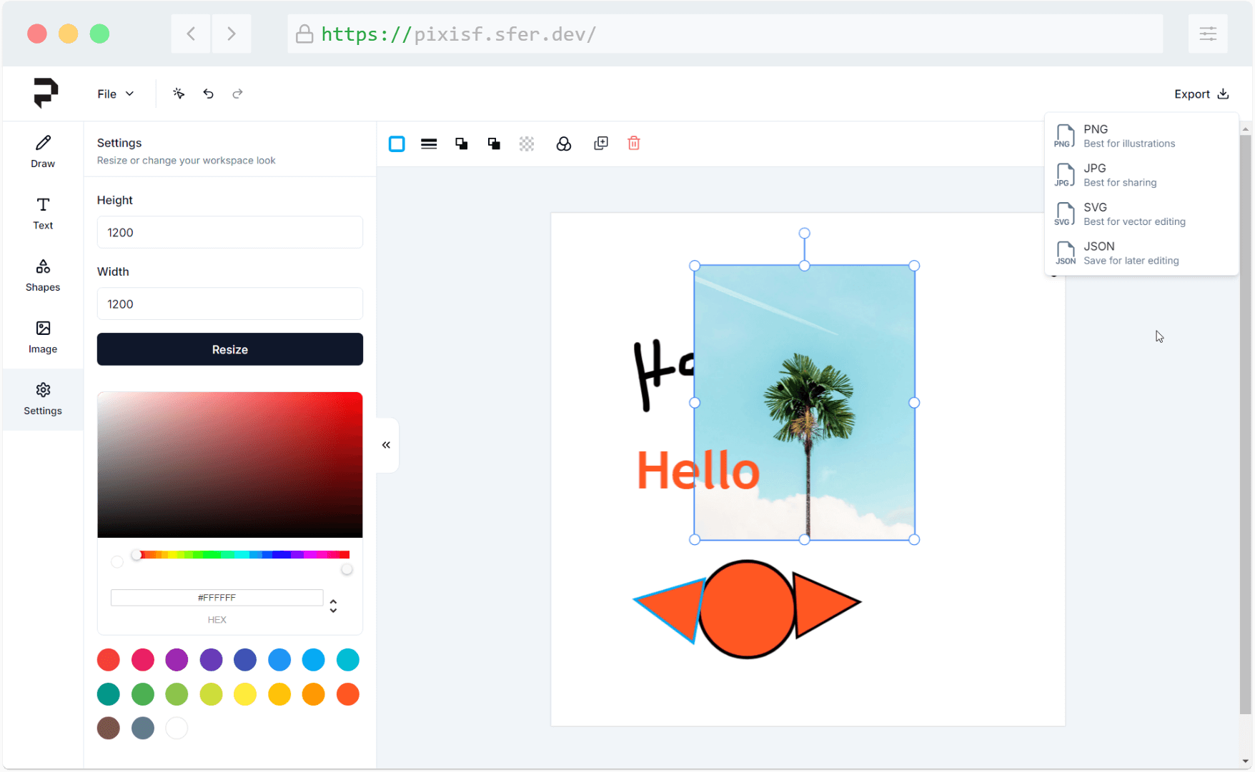 app screenshot
